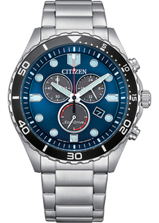 Японские наручные мужские часы Citizen AT2560-84L. Коллекция Eco-Drive