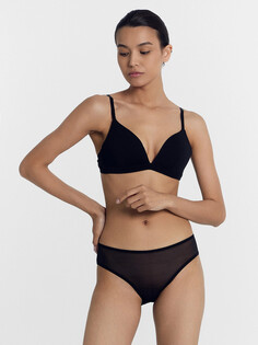 Трусы женские слипы в черном оттенке Mark Formelle