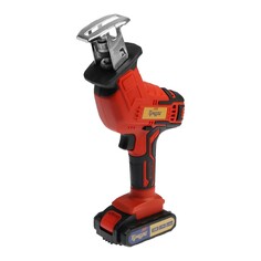 Пила сабельная аккумуляторная тундра, 20 в, 2 ач, li-ion, 2600 об/мин, 5 полотен в комплекте 10073 Tundra