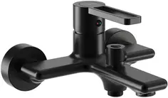 Смеситель для ванны Tokito Kudo TOK-KUD-1014 с душевым гарнитуром, черный матовый