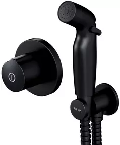 Гигиенический душ Am.Pm X-Joy F40P85A22 со смесителем, черный матовый Am.Pm.