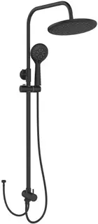 Душевая стойка Tokito Kudo TOK-RAI-1015BL 200 мм, черный матовый