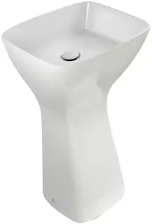 Раковина Migliore Lavabi Quadra 32083 50x42 см, напольная, белый глянец