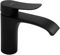 Смеситель для раковины Rea Dart REA-B0672 без донного клапана, черный матовый