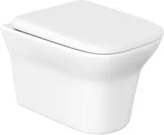 Унитаз подвесной Cerutti Spa Ami Aria CT8780 безободковый, с сиденьем микролифт, белый