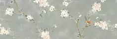 Плитка RA1X Mixed Verde Decoro Fiori di Pesco B Rett. 40x120 Ragno
