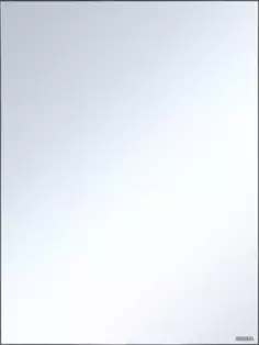 Зеркало Brevita Mars MARS-02060-ЧмП 60x80 см, черный матовый