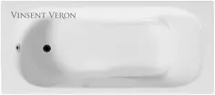 Чугунная ванна 180x80 см Vinsent Veron Aura VAU1808045