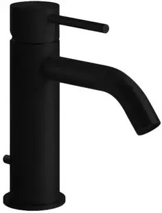 Смеситель для раковины Gessi Gessi316 54001#299 с донным клапаном, черный матовый