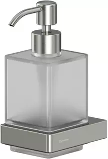 Дозатор для жидкого мыла Whitecross Cubo CU2440NIB 150 мл, настенный, никель матовый