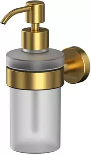 Дозатор для жидкого мыла Whitecross Ergo ER2240GLB 150 мл, настенный, золотой матовый