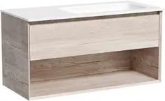 Тумба под раковину Sancos Marmi 1.0 MR1.0100REG 99,5 см R, подвесная, дуб галифакс