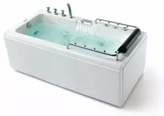 Акриловая гидромассажная ванна 170x80 см SSWW W0823L BH608F