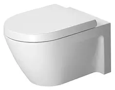 Унитаз подвесной Duravit Starck 2 2534090000 альпийский белый