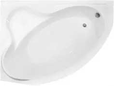 Акриловая ванна 167x107 см L Besco Delfina WAD-166-NL