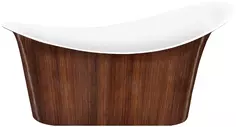 Акриловая ванна 175x82,5 см Lagard Tiffany Brown Wood lgd-tf-bw
