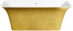 Акриловая ванна 160,5x77 см Lagard Evora Treasure Gold lgd-evr-tg