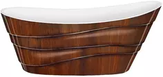 Акриловая ванна 170x74,5 см Lagard Alya Brown Wood lgd-alya-bw