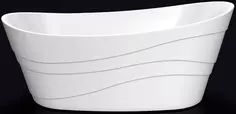Акриловая ванна 170x74,5 см Lagard Alya White Star lgd-alya-ws