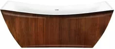 Акриловая ванна 178x75 см Lagard Issa Brown Wood lgd-issa-bw