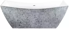Акриловая ванна 178x75 см Lagard Issa Treasure Silver lgd-issa-ts