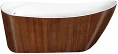 Акриловая ванна 170x76 см Lagard Minoti Brown Wood lgd-mnt-bw
