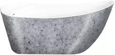 Акриловая ванна 170x76 см Lagard Minoti Treasure Silver lgd-mnt-ts