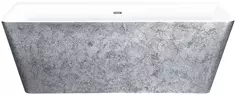 Акриловая ванна 168x80 см Lagard Vela Treasure Silver lgd-vla-ts