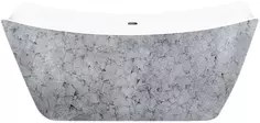 Акриловая ванна 170x78 см Lagard Meda Treasure Silver lgd-mda-ts