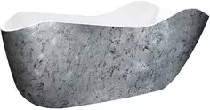Акриловая ванна 172,5x79,5 см Lagard Teona Treasure Silver lgd-tna-ts