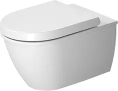 Унитаз подвесной Duravit Darling New 2557090000 безободковый, альпийский белый