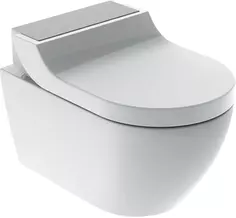 Унитаз подвесной Geberit AquaClean Tuma Comfort 146.294.FW.1 безободковый, с функцией биде, альпийский белый