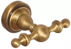 Крючок Camelos Rychmond A1601-2 двойной, для ванны, бронза