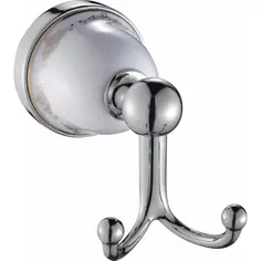 Крючок Art&Max Felicia AM-F-5501-CR двойной, для ванны, хром