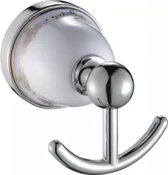 Крючок Art&Max Felicia AM-F-5502-CR двойной, для ванны, хром