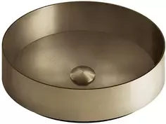 Раковина Gessi Gessi316 54601#726 40,1x40,1 см, светлая бронза матовая
