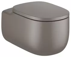 Унитаз подвесной Roca Beyond 3460B7660 безободковый, кофе матовый