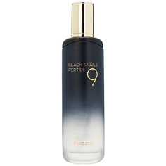 FARMSTAY Тонер для лица омолаживающий с комплексом из 9 пептидов Black Snail & Peptide9 Perfect Toner