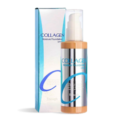Тональное средство ENOUGH Солнцезащитный тональный крем для лица матовый Collagen