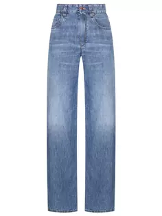 Джинсы хлопковые Brunello Cucinelli