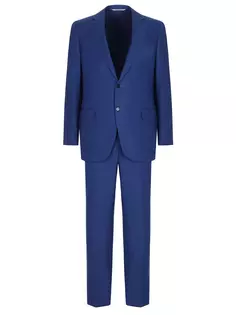 Костюм из шерсти и льна Canali