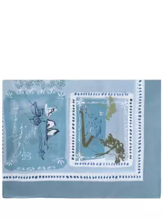 Палантин хлопковый Kiton