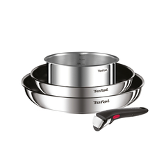 Набор посуды из нержавеющей стали Ingenio Cook Eat Tefal 4 предмета L881S404