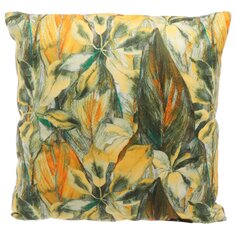 Подушка декоративная, 40х40 см, Акварельный листопад, 100% полиэстер, 322676