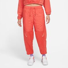 Женские брюки Sportswear Swoosh Curve Plush Pants Nike