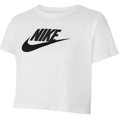 Подростковая футболка Big Kids (Girls) Cropped T-Shirt Nike