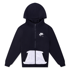 Подростковая толстовка Air French Terry Big Kids (Girls) Full-Zip Hoodie Nike