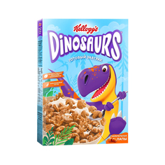 Готовый завтрак Kellogg`s Dinosaurs Карамельные лапы из злаков, 220 г Kelloggs