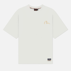 Мужская футболка Evisu Seagull & Wave Daicock Print, цвет белый