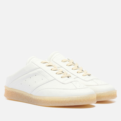 Мужские кроссовки Maison Margiela MM6 6 Court Slip-On, цвет белый